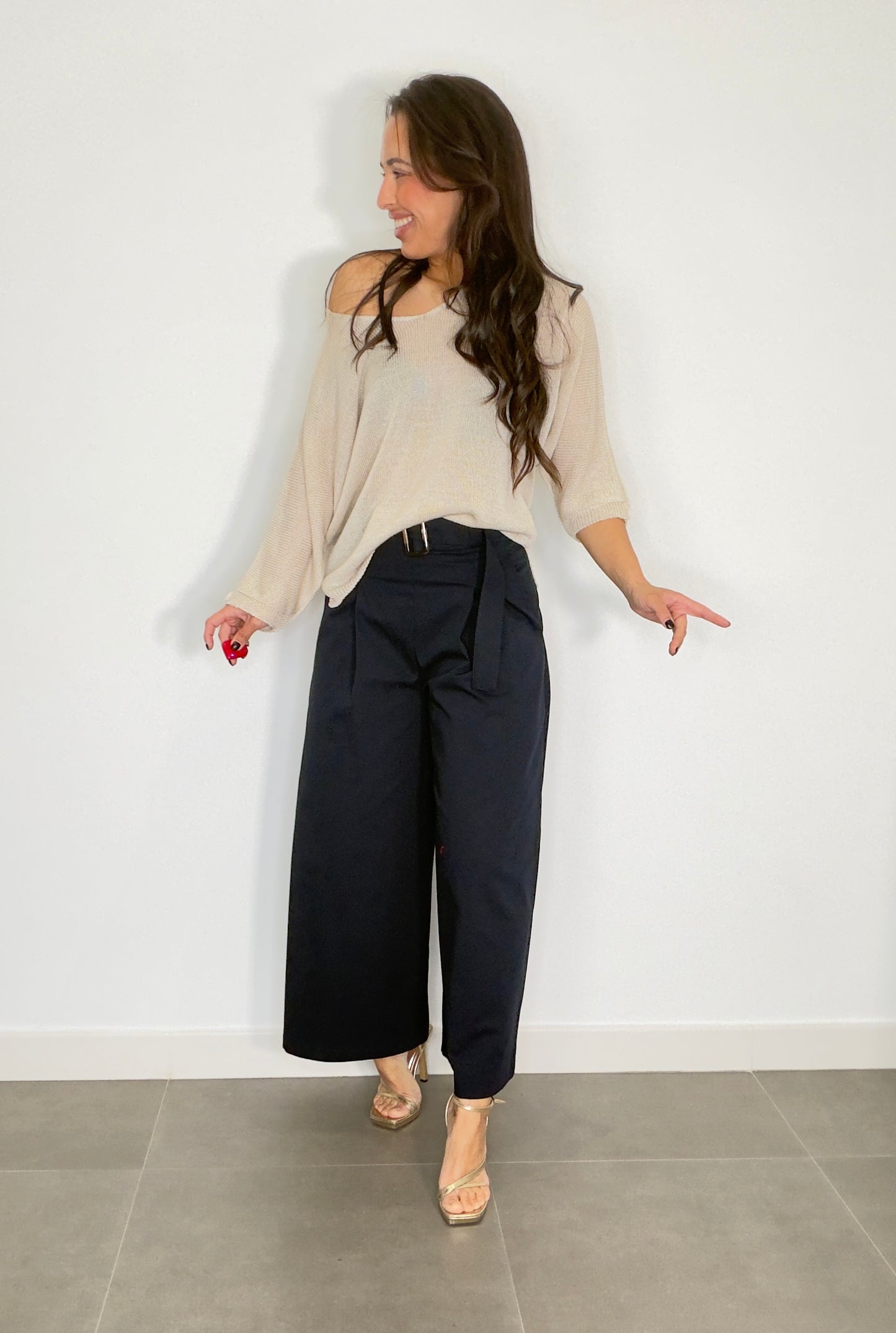 Pantalón CINTURÓN CORTO