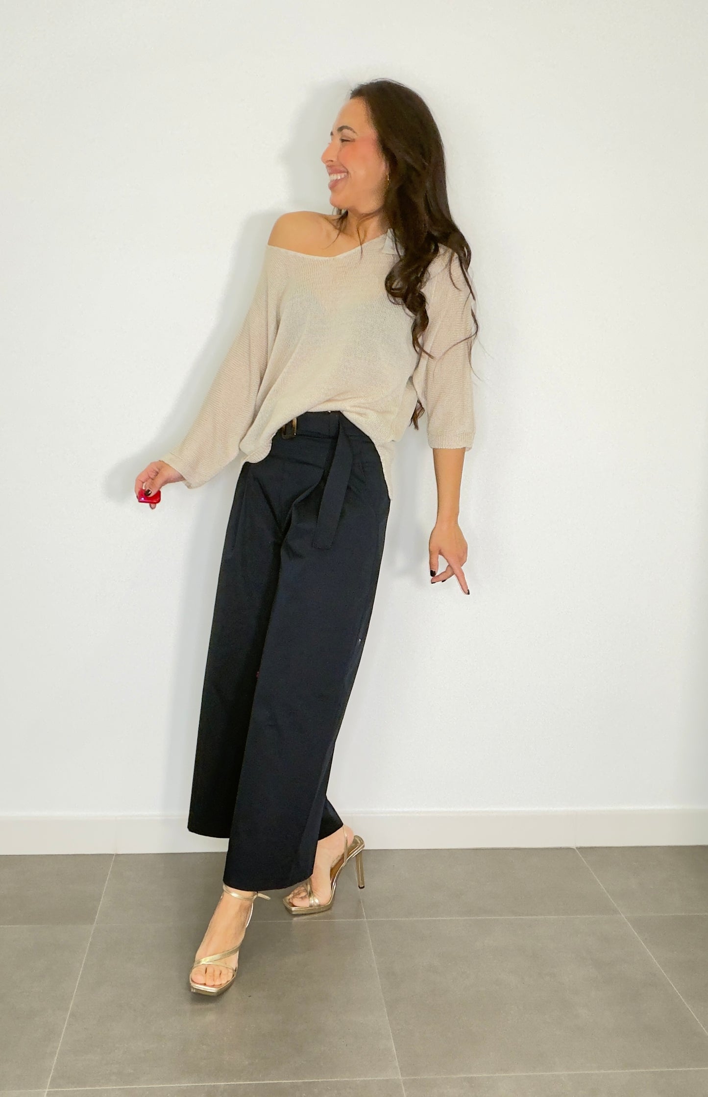 Pantalón CINTURÓN CORTO