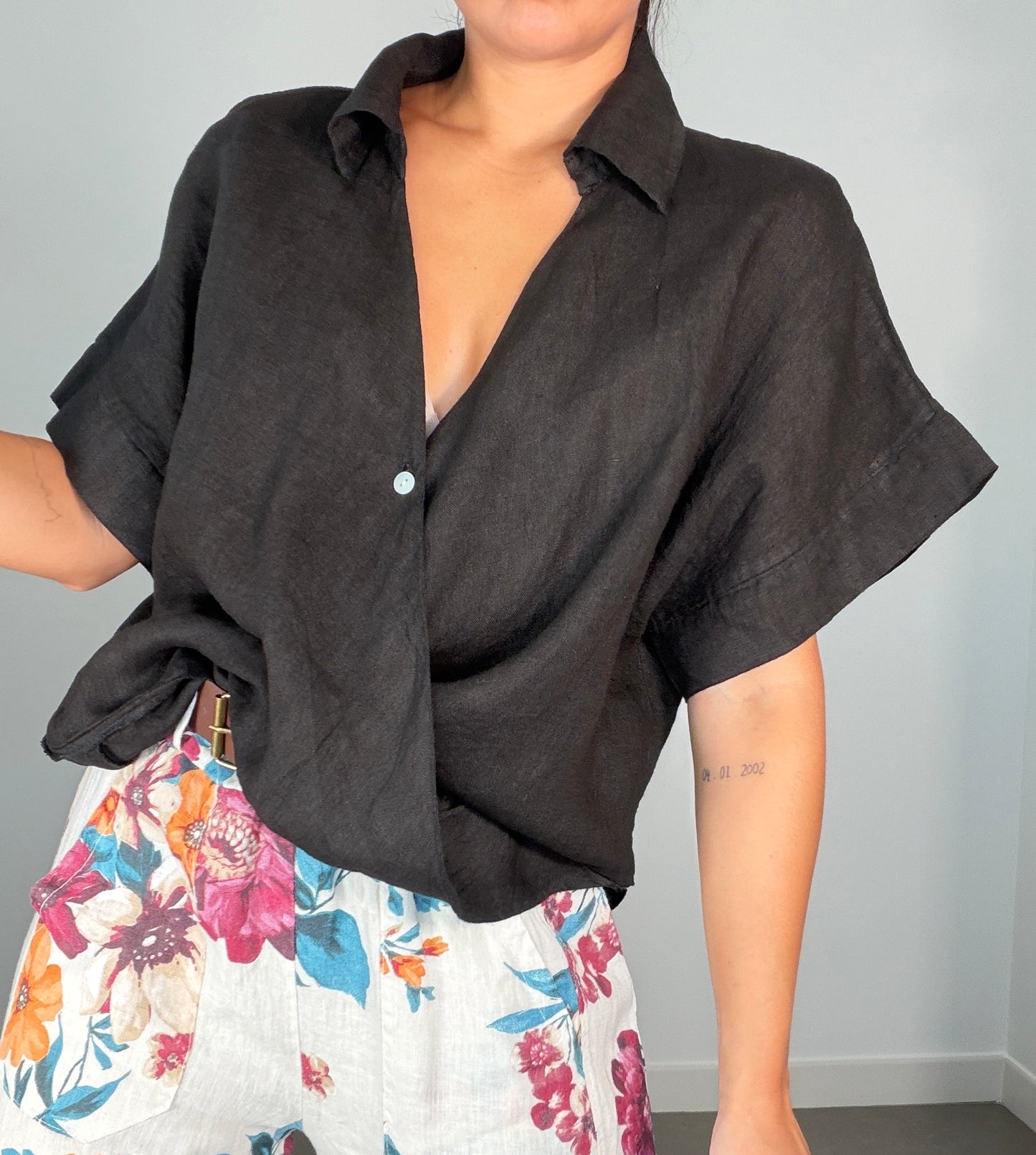 Camisa MANGA CORTA LINO