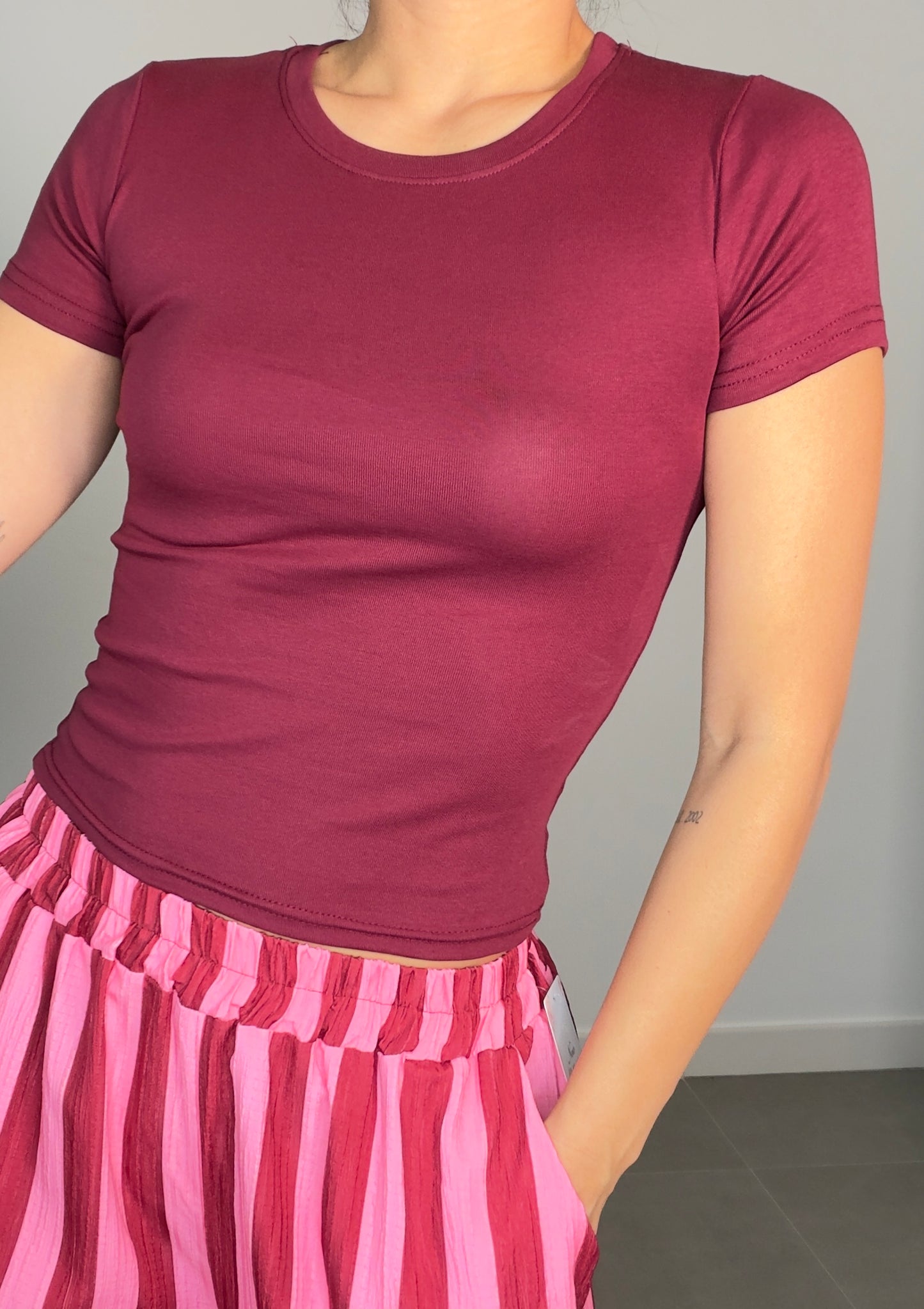 Camiseta FLORA BASIC