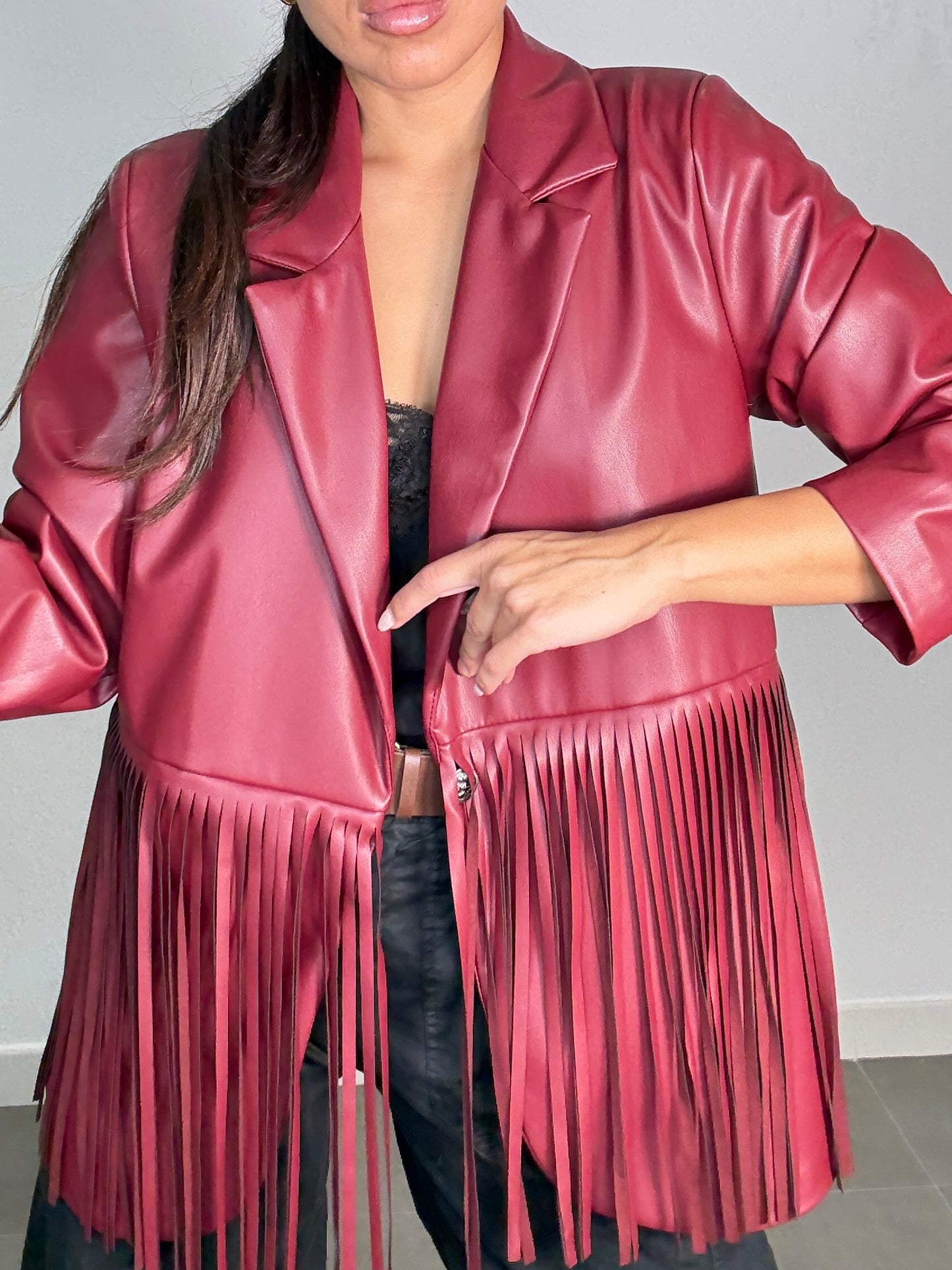 Chaqueta POLIPIEL FLECOS MÍA