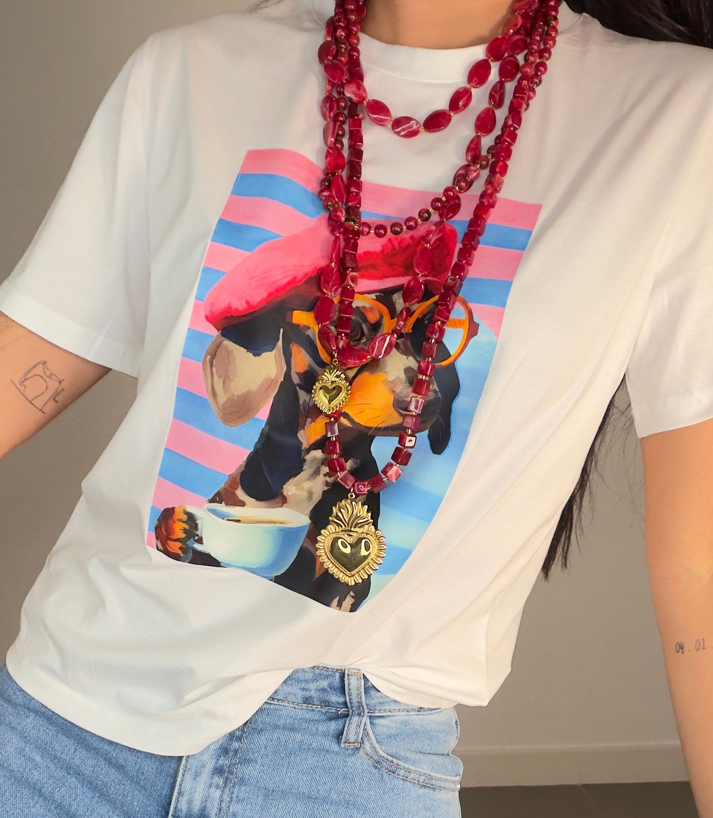 Colgante LARGO ABALORIOS