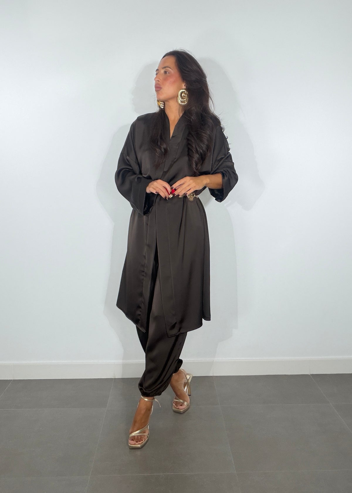 Conjunto SATINADO KIMONO