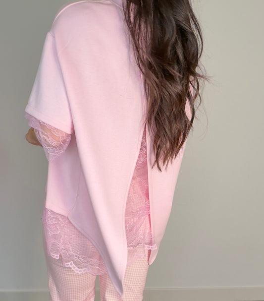 Camiseta CAPA DE AIRE ENCAJE CUCU