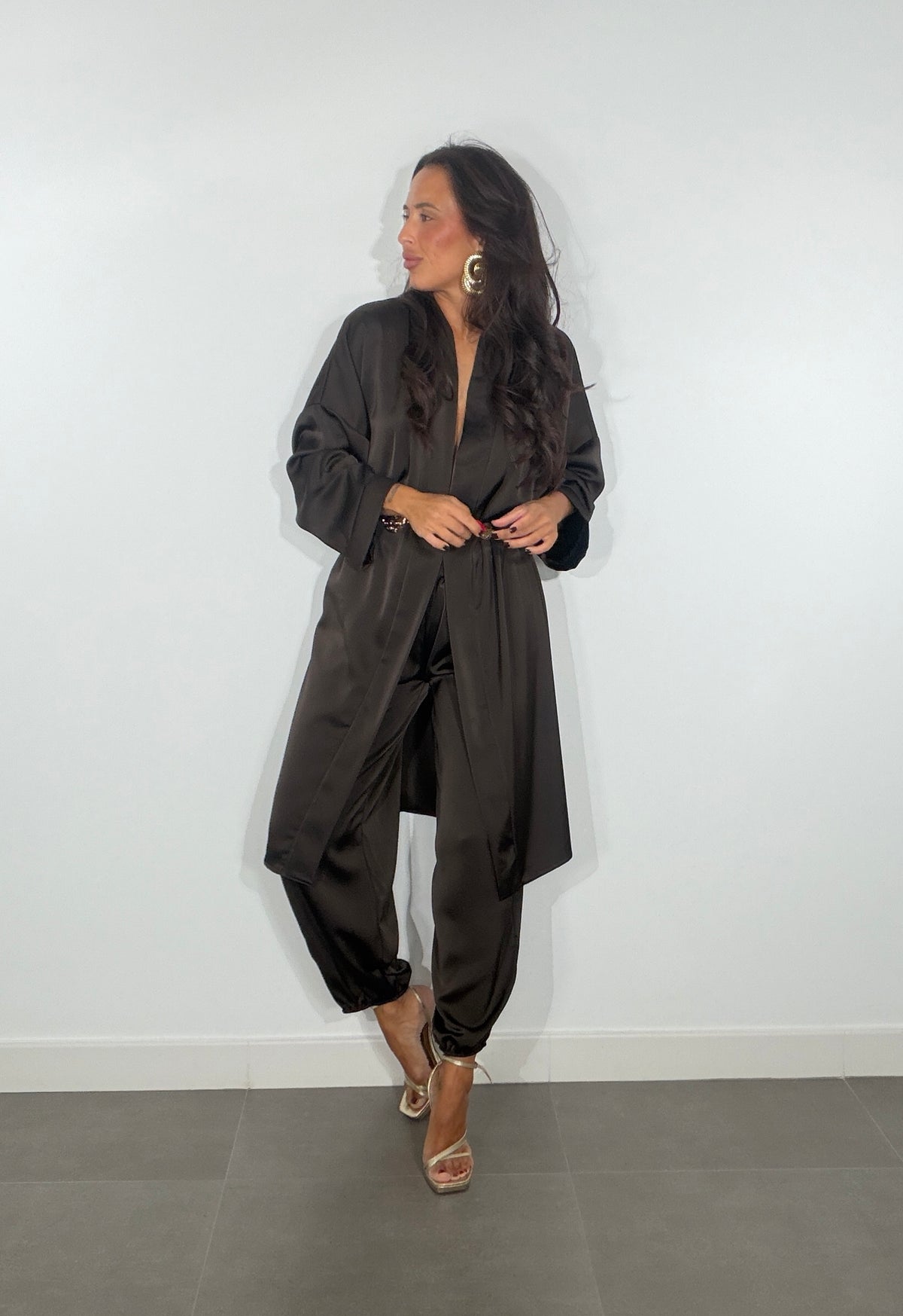 Conjunto SATINADO KIMONO