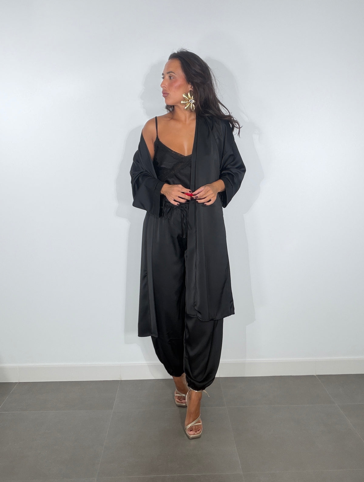 Conjunto SATINADO KIMONO