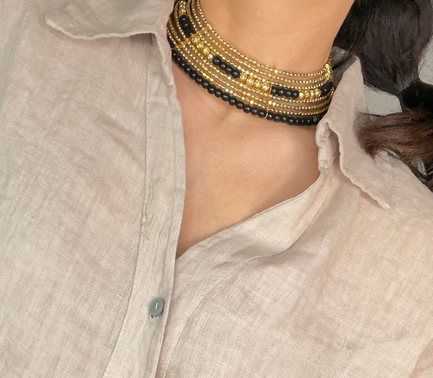 Choker RÍGIDO CRISTAL