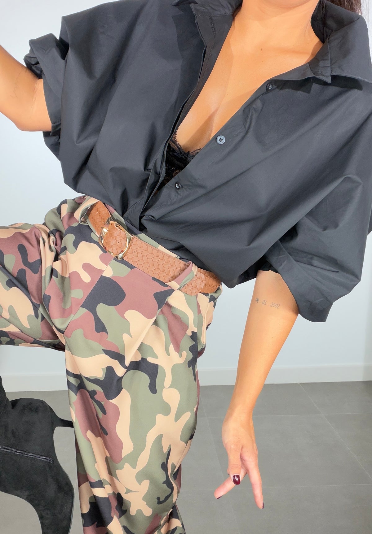 Pantalón CAMUFLAJE CINTURÓN