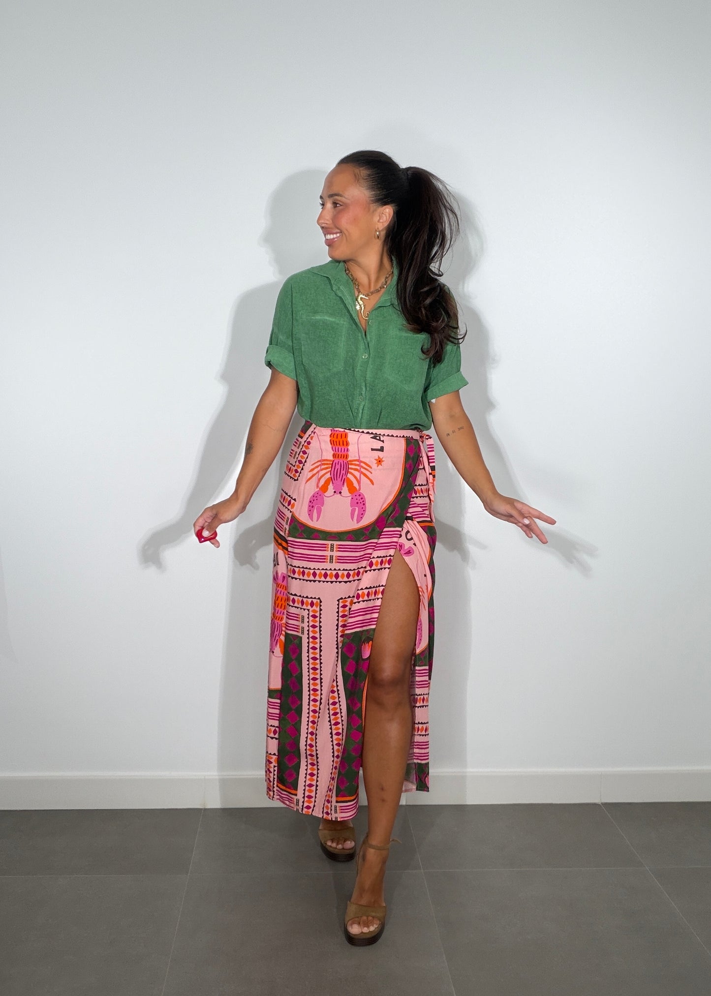 Falda PAREO TROPIC