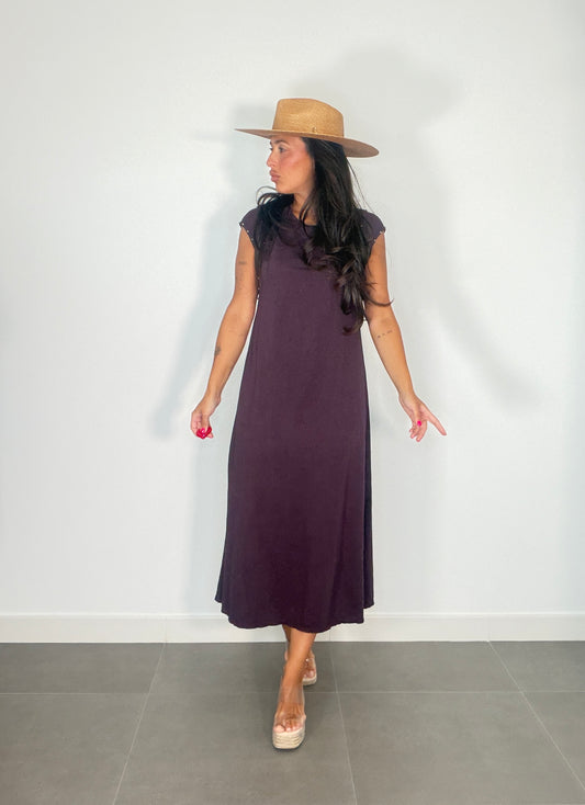 Vestido ALGODÓN TACHAS
