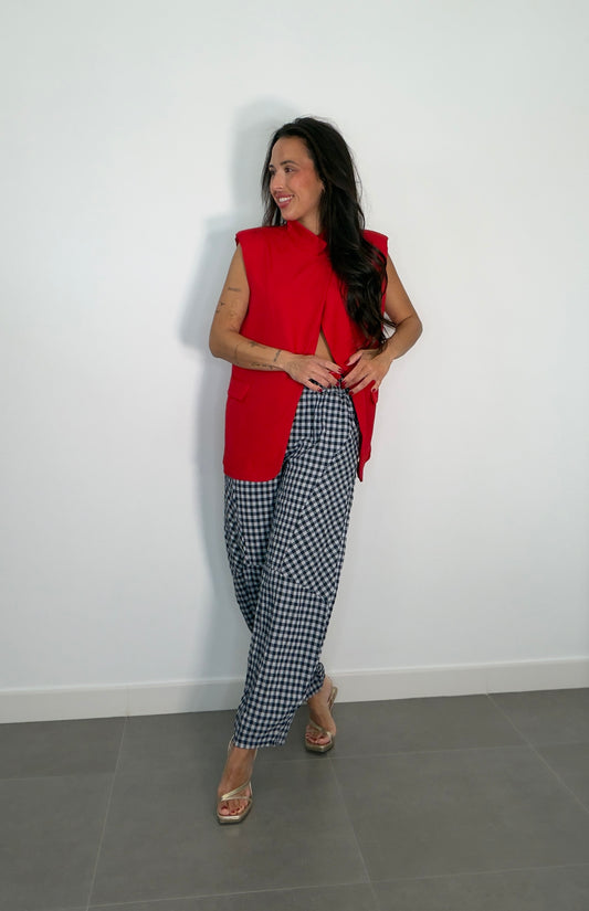 Pantalón VICHY LOW COST