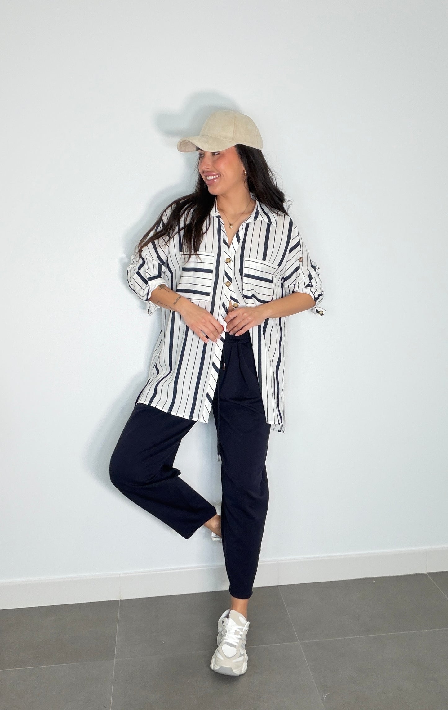 Camisa RAYAS OVERSIZE