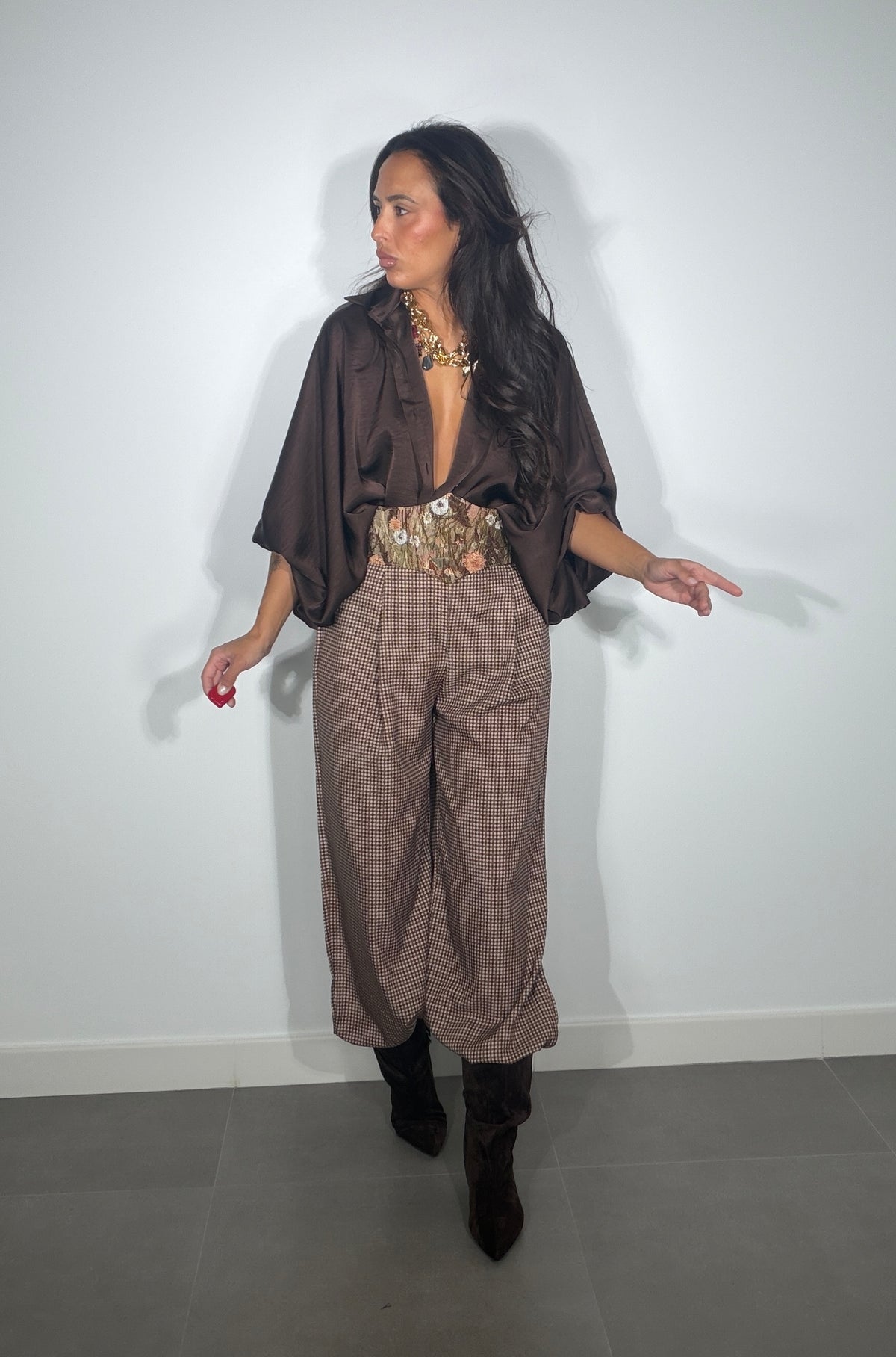 Pantalón BOMBACHO VICHY