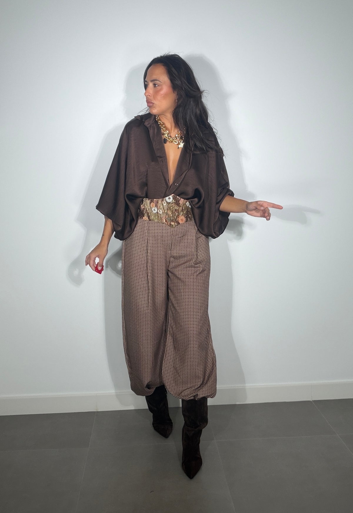 Pantalón BOMBACHO VICHY