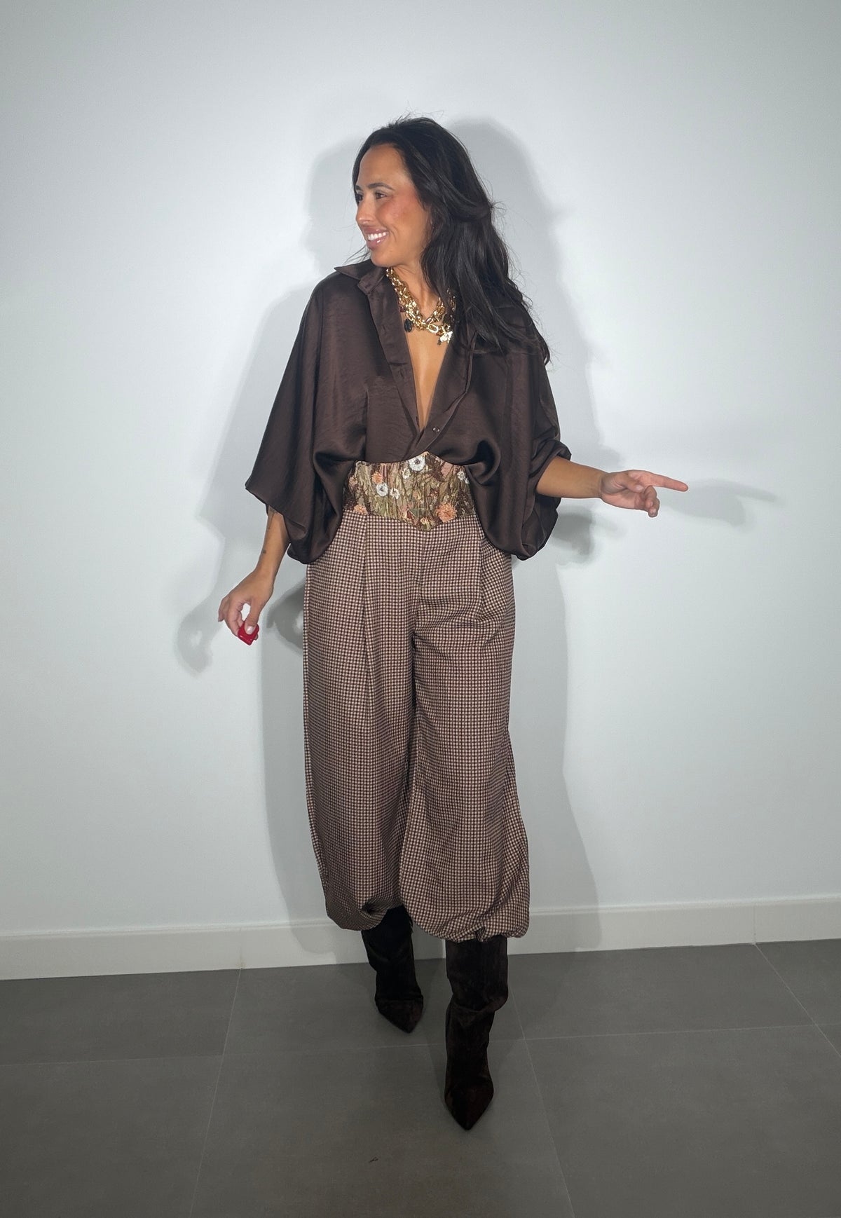 Pantalón BOMBACHO VICHY