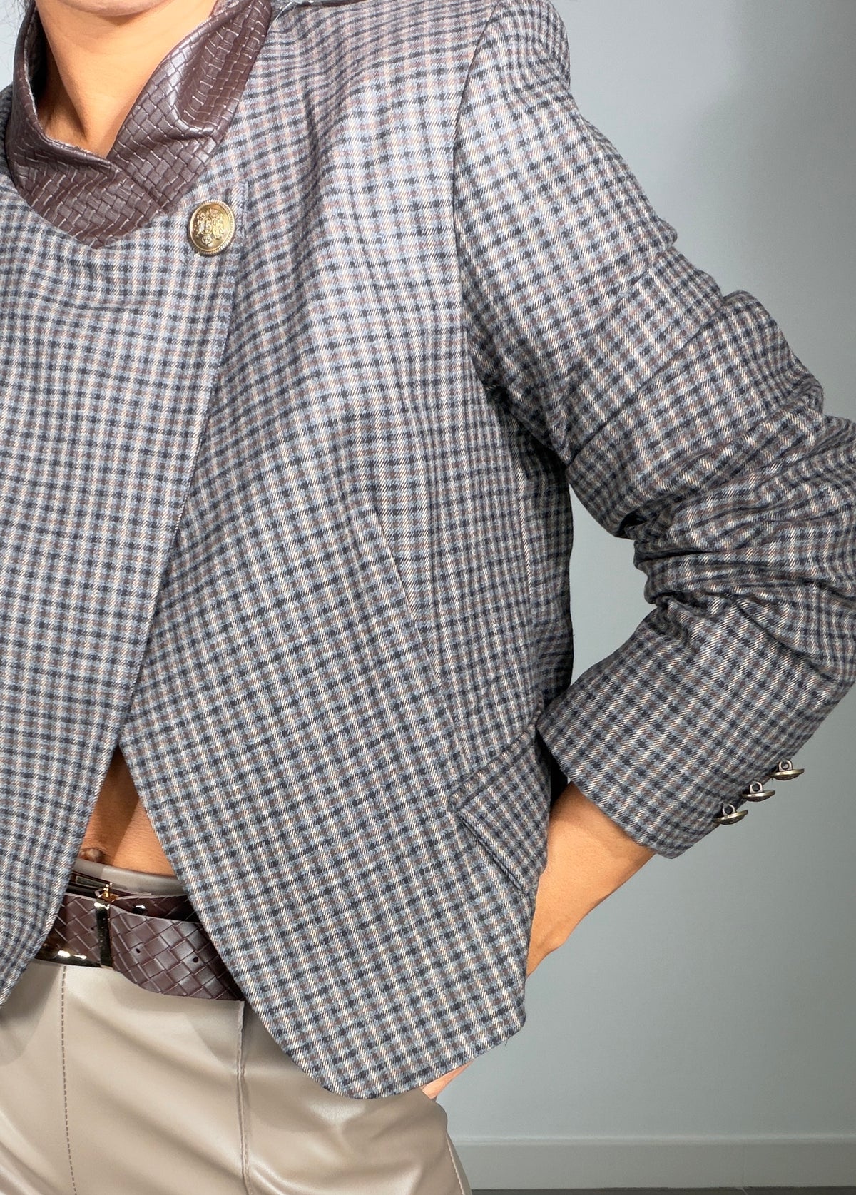 Chaqueta CUELLO POLIPIEL