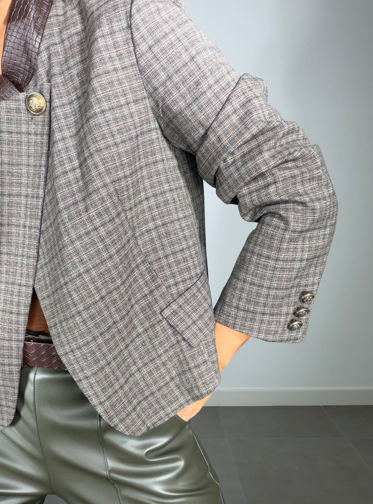 Chaqueta CUELLO POLIPIEL