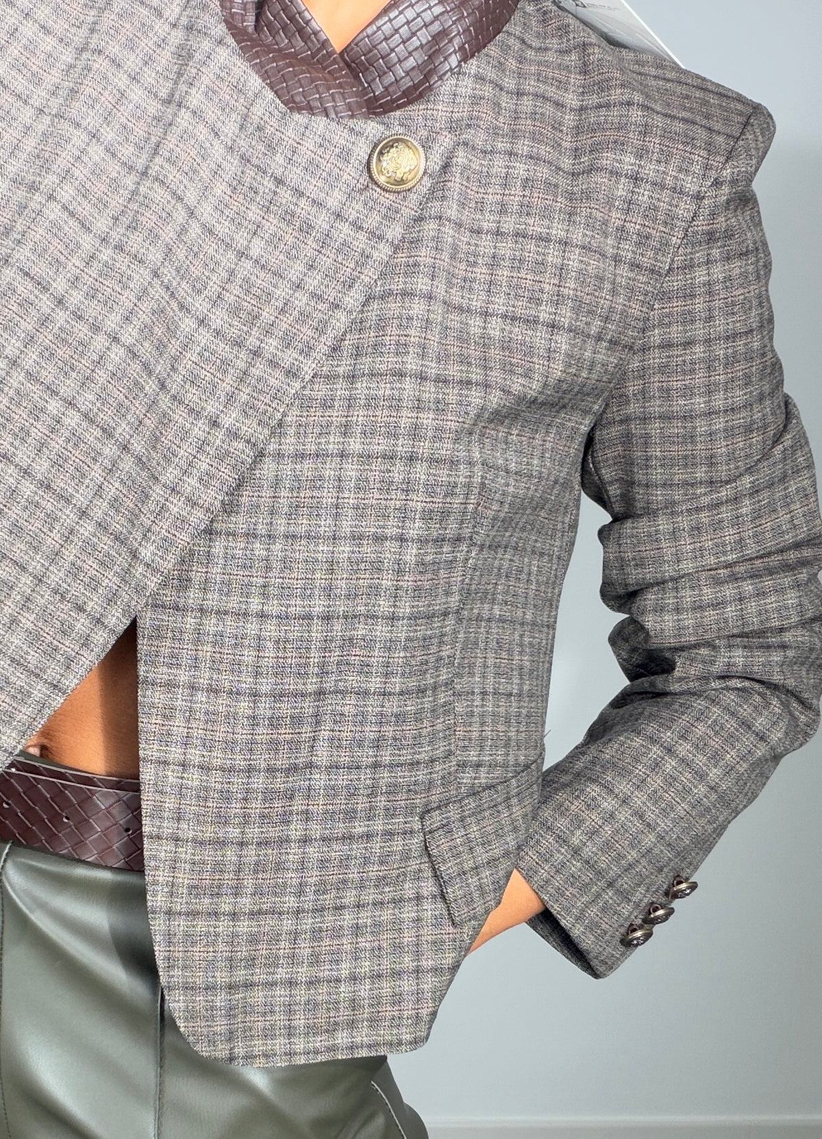 Chaqueta CUELLO POLIPIEL