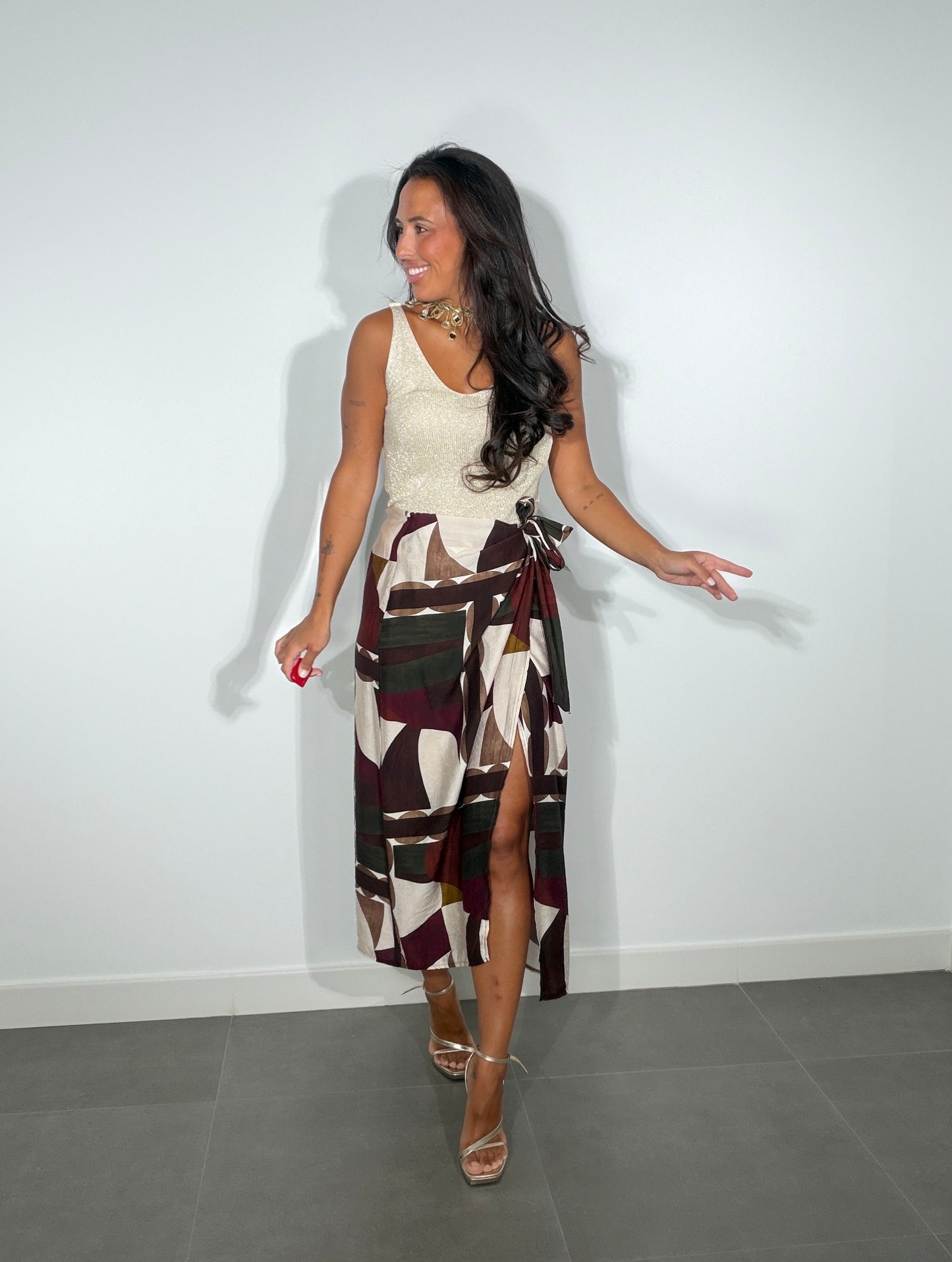 Falda PAREO TROPIC
