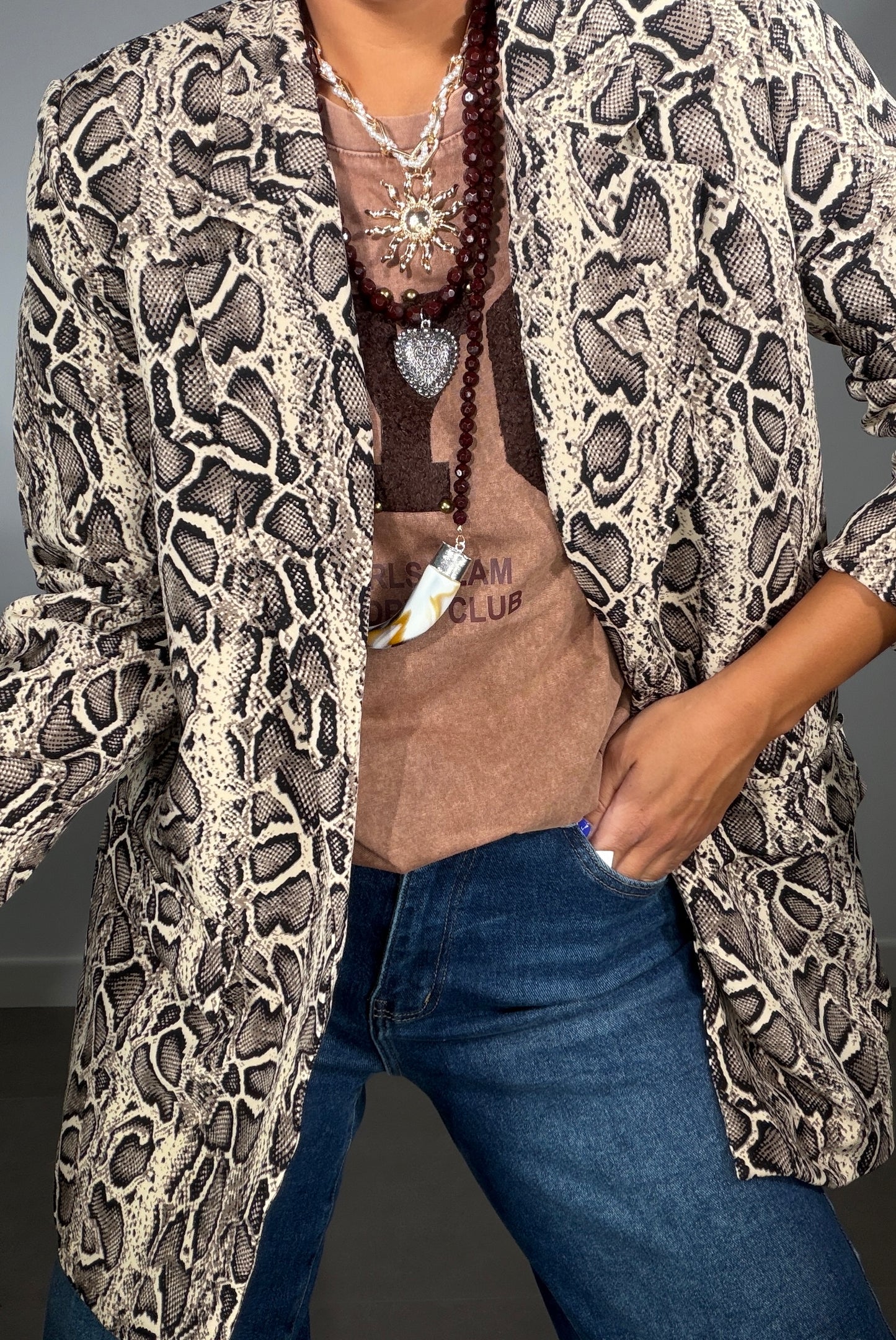 Blazer ANIMAL PRINT