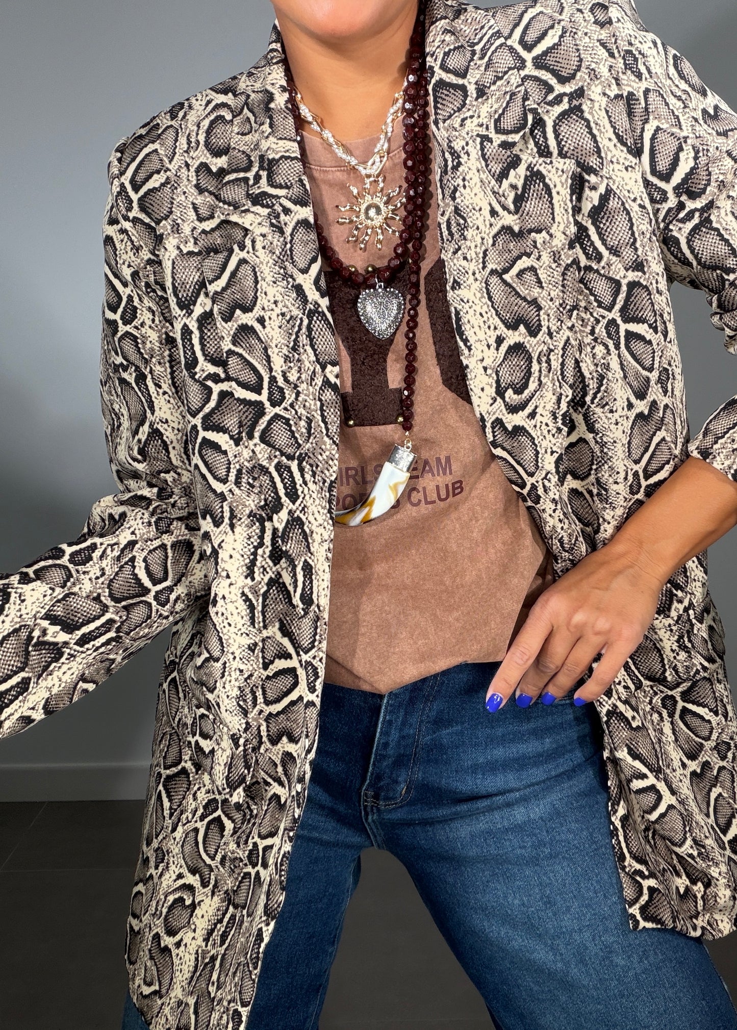 Blazer ANIMAL PRINT