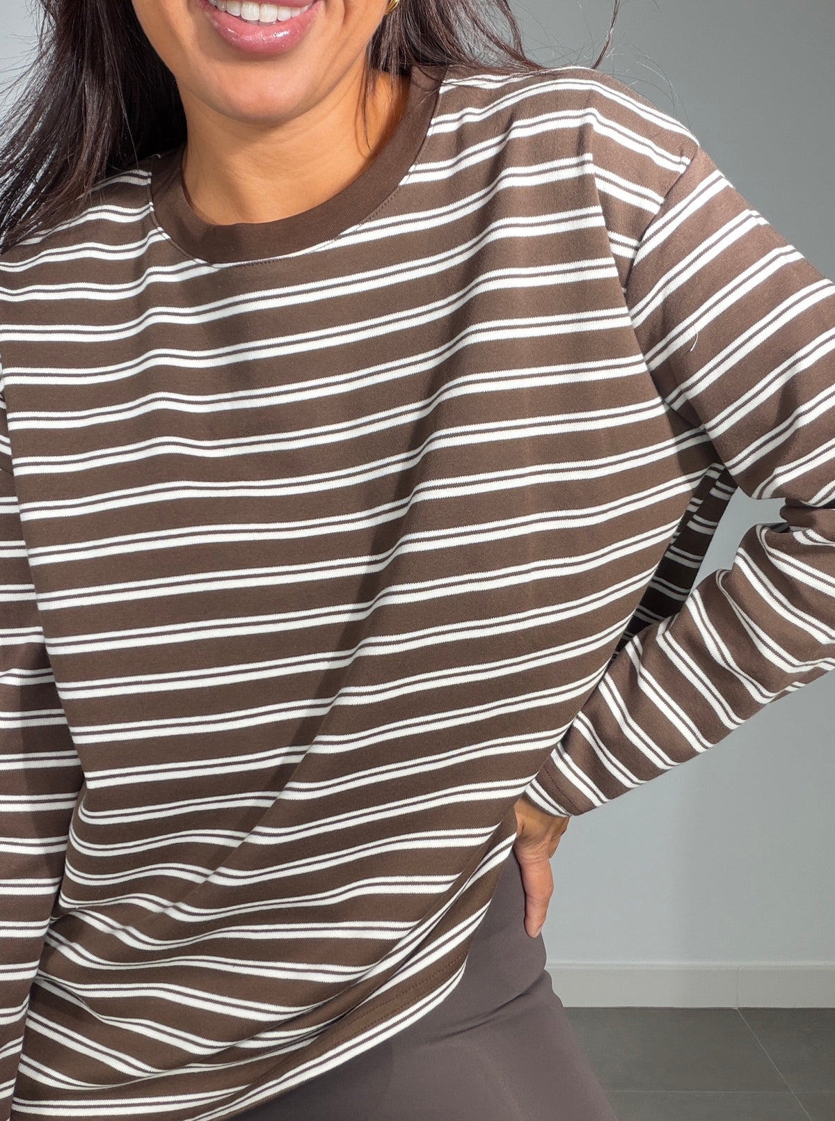 Camiseta RAYAS OVERSIZE
