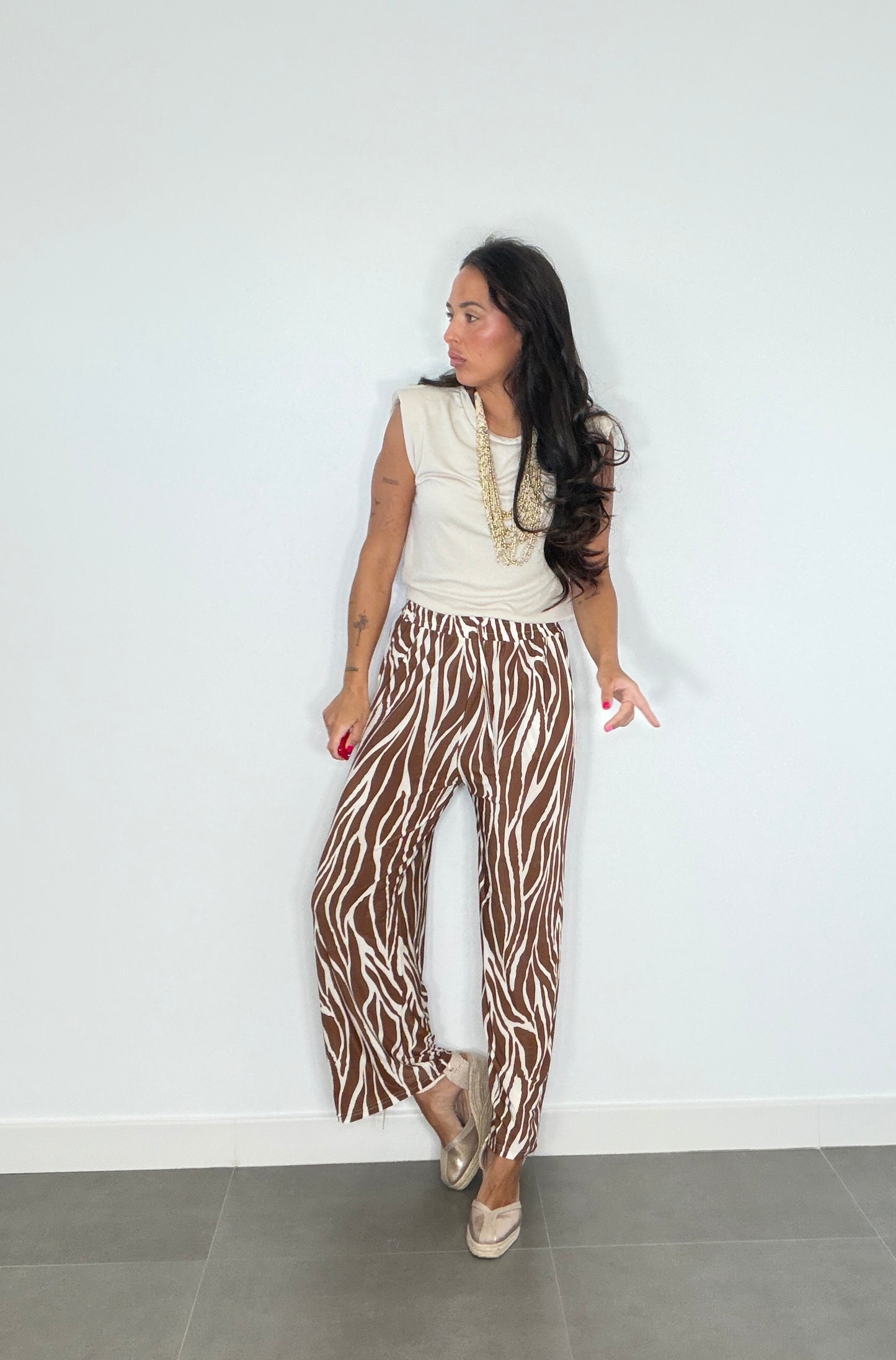 Pantalón LOW COST CEBRA LICRA FRÍA