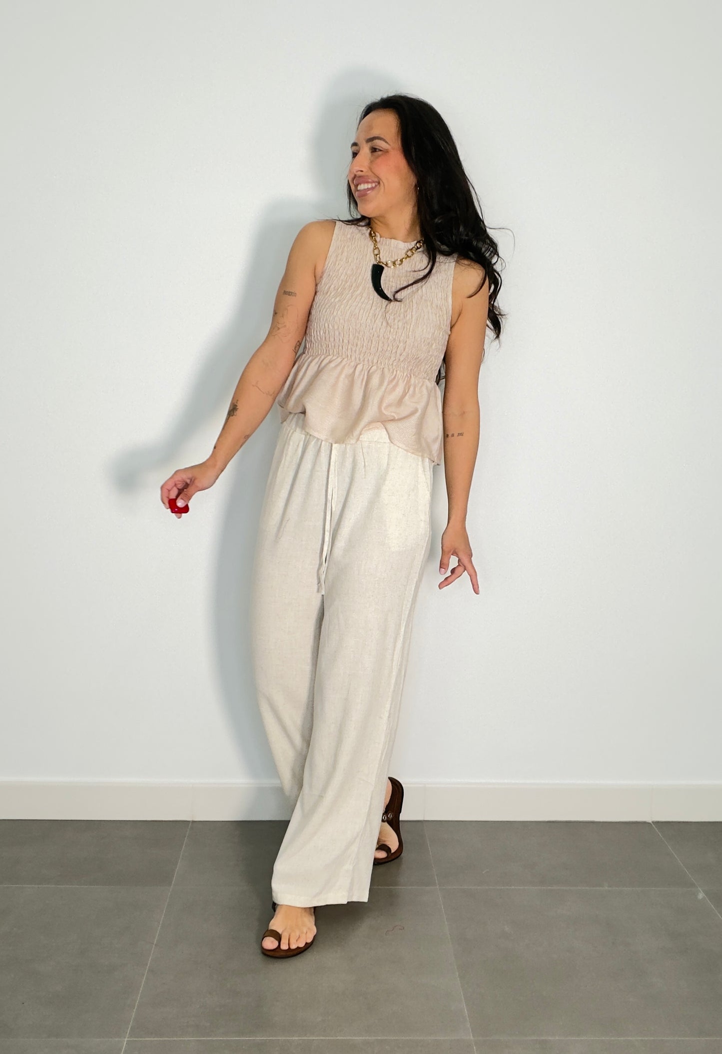 Pantalón LINO LOW COST