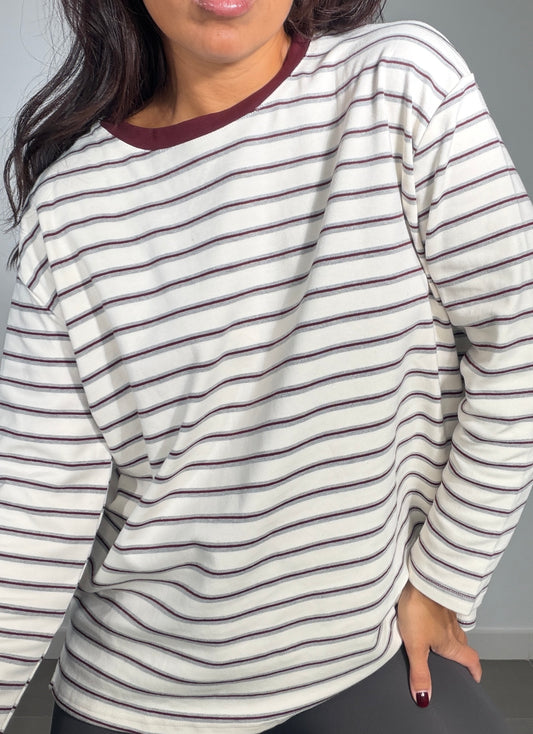 Camiseta RAYAS OVERSIZE