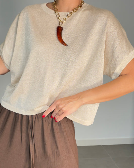 Camiseta LUREX MANGA CORTA