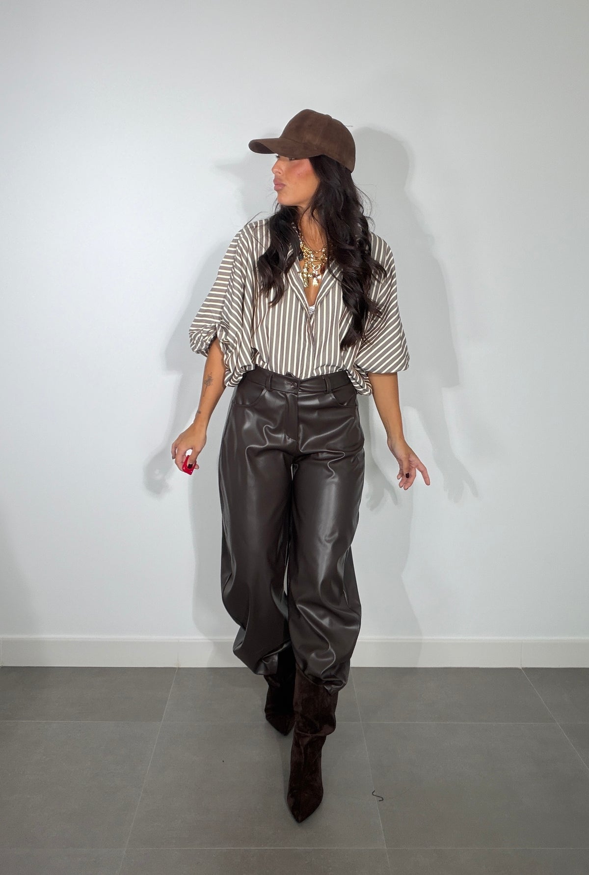 Pantalón BAGGY POLIPIEL