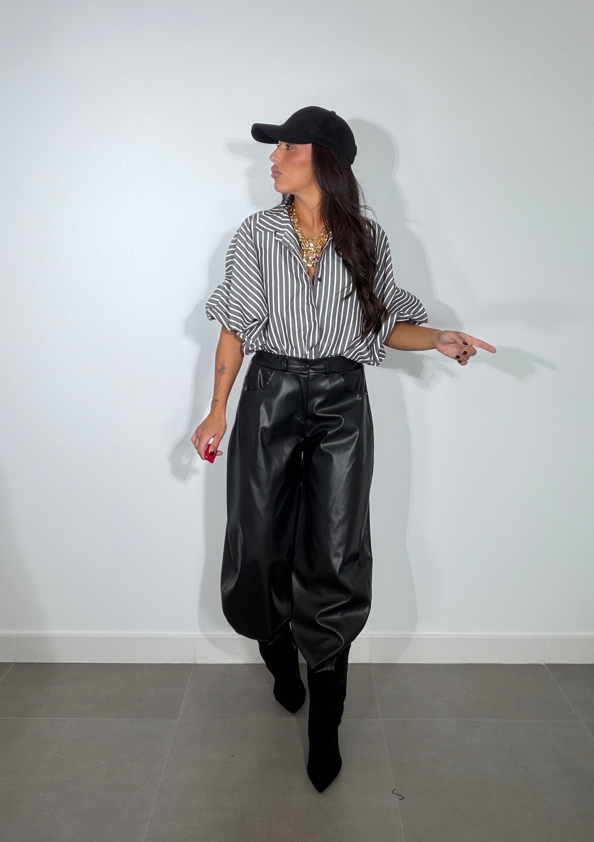 Pantalón BAGGY POLIPIEL