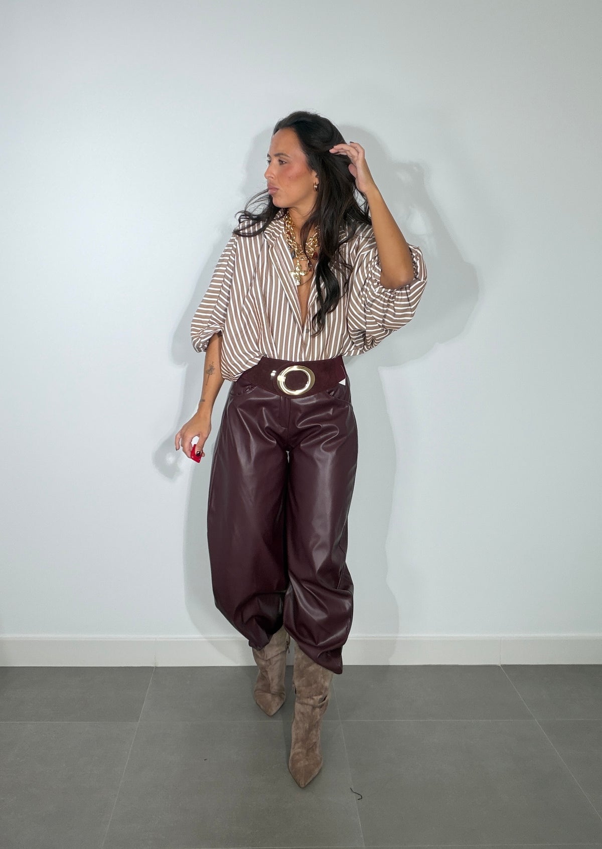 Pantalón BAGGY POLIPIEL