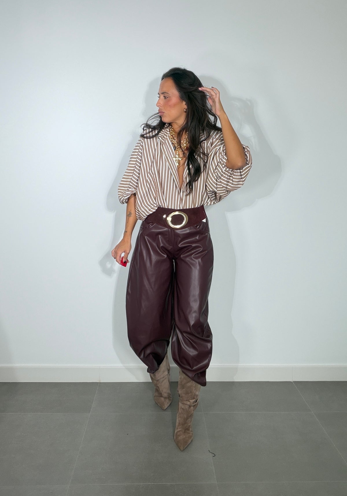 Pantalón BAGGY POLIPIEL