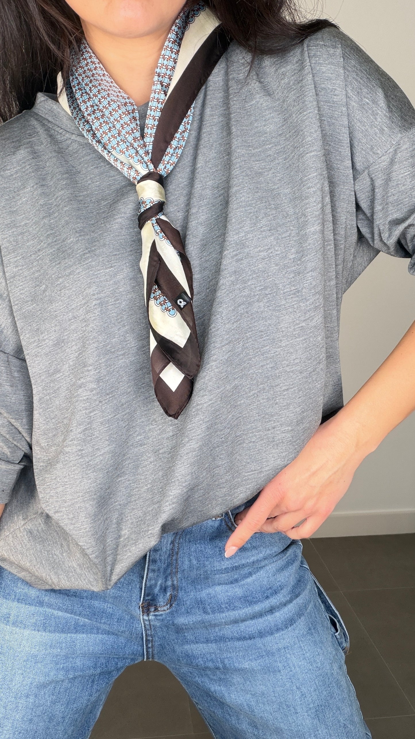 Camiseta OVERIZE PAÑUELO ATENEA