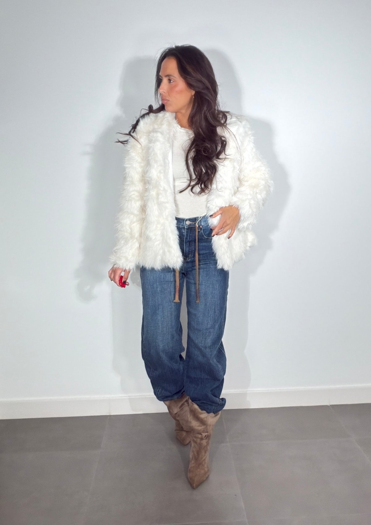Chaqueta PELO CAPUCHA 165