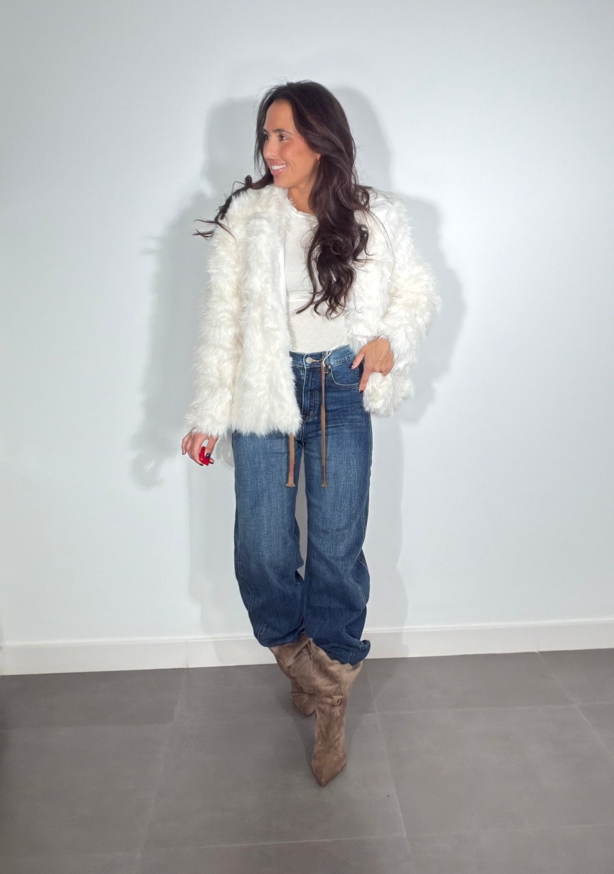 Chaqueta PELO CAPUCHA 165