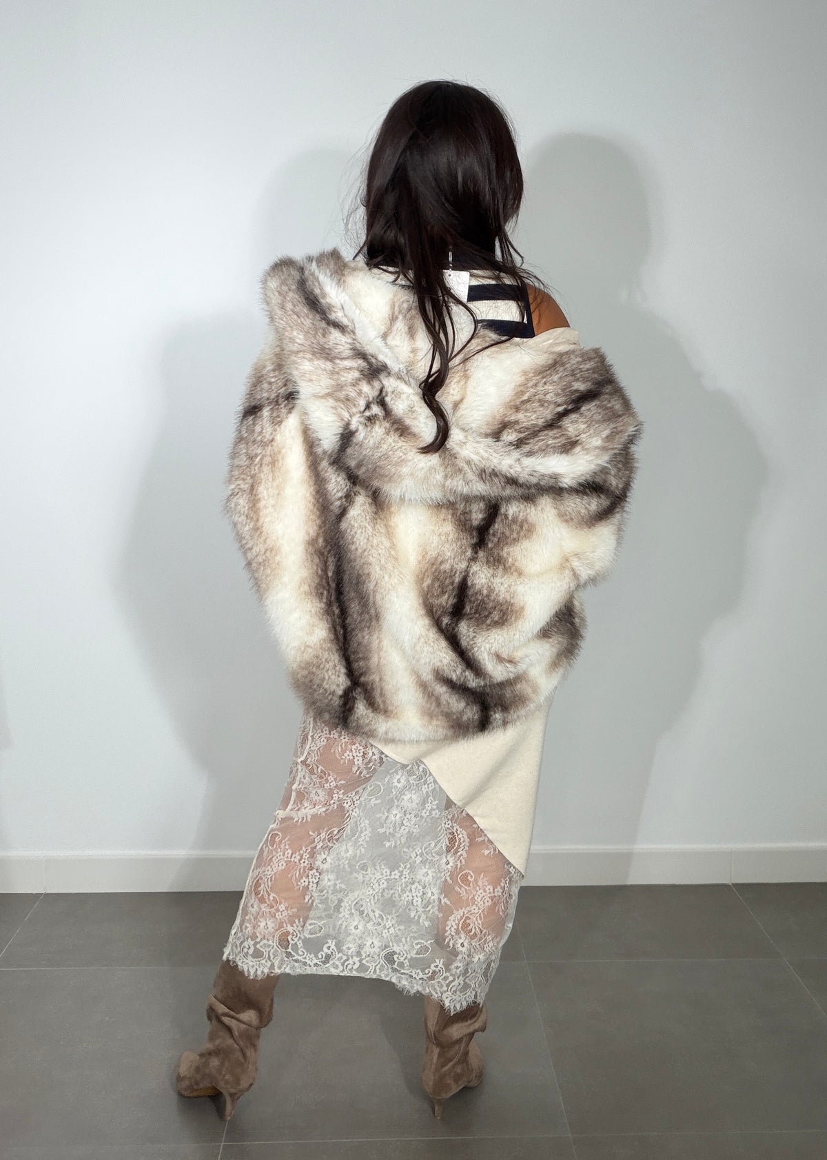 Chaqueta PELO CAPUCHA