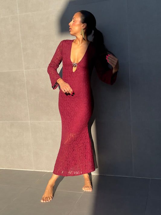 Vestido ENCAJE SOL