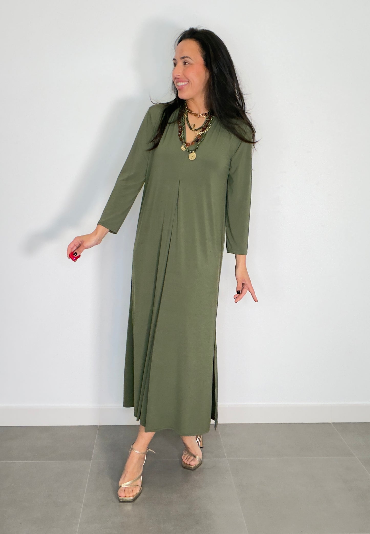 Vestido LICRA FRÍA LISO
