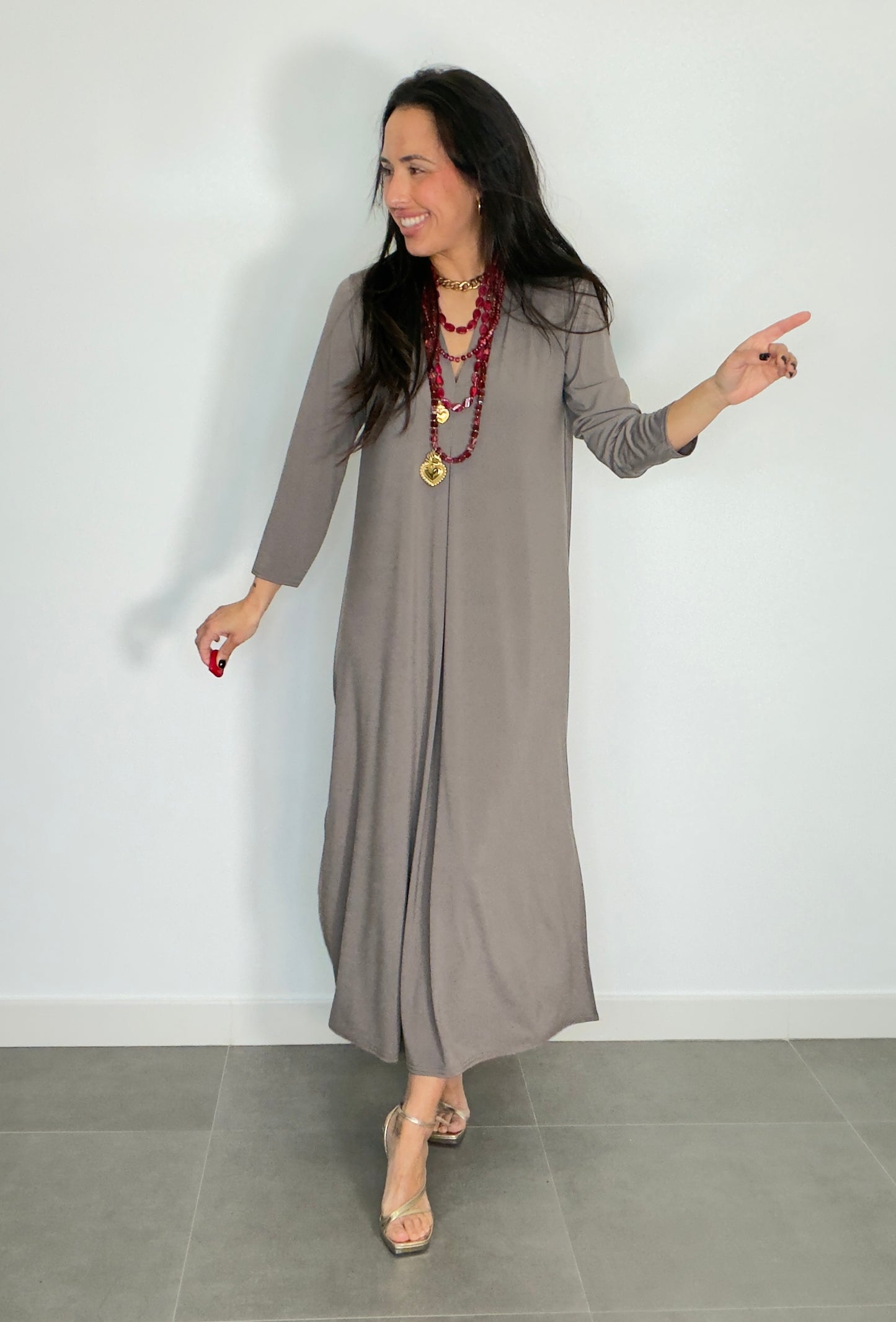 Vestido LICRA FRÍA LISO