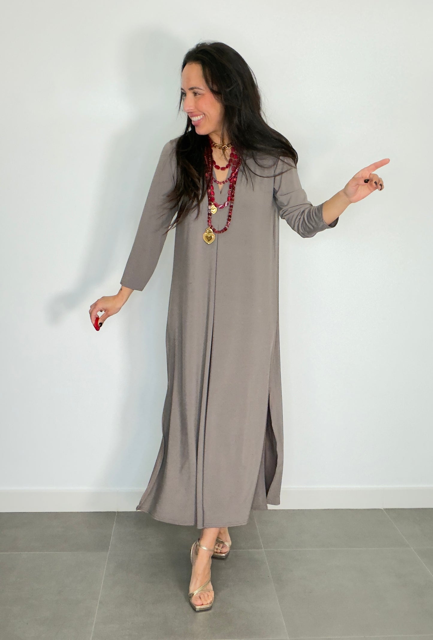 Vestido LICRA FRÍA LISO