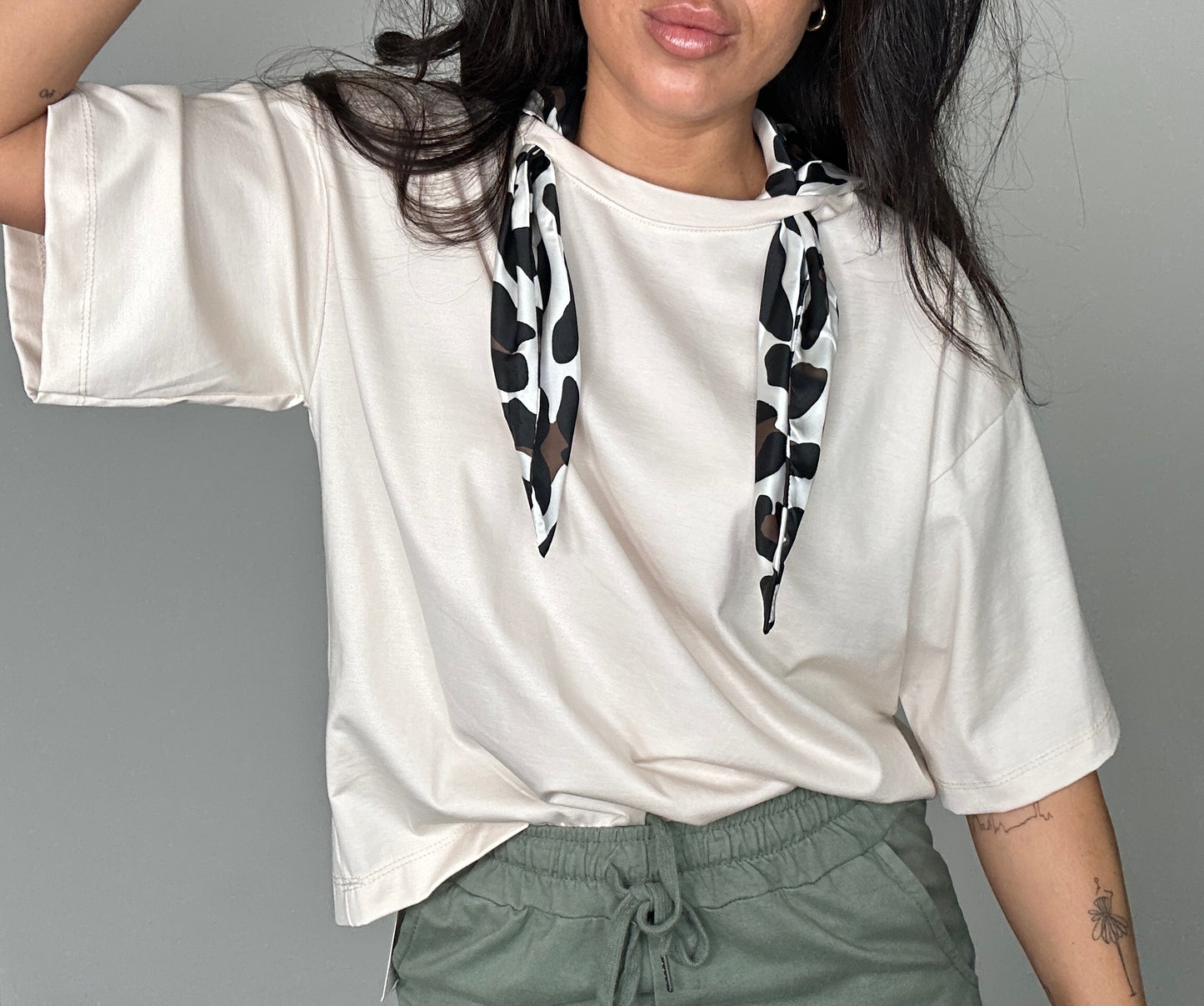 Camiseta PAÑUELO ANIMAL PRINT