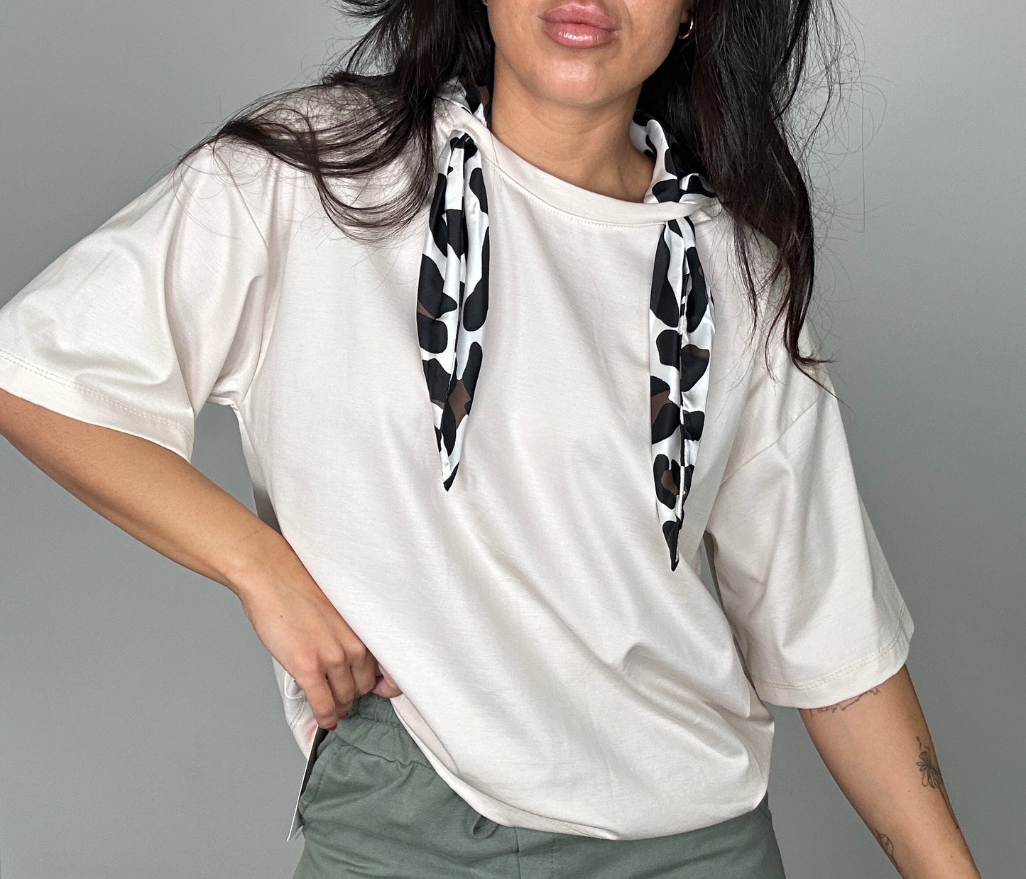 Camiseta PAÑUELO ANIMAL PRINT