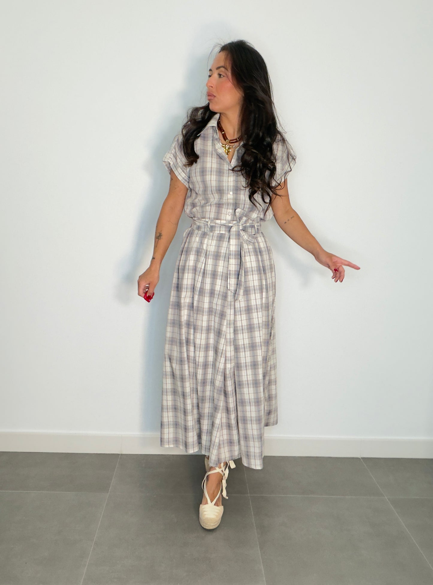 Conjunto FALDA CUADROS
