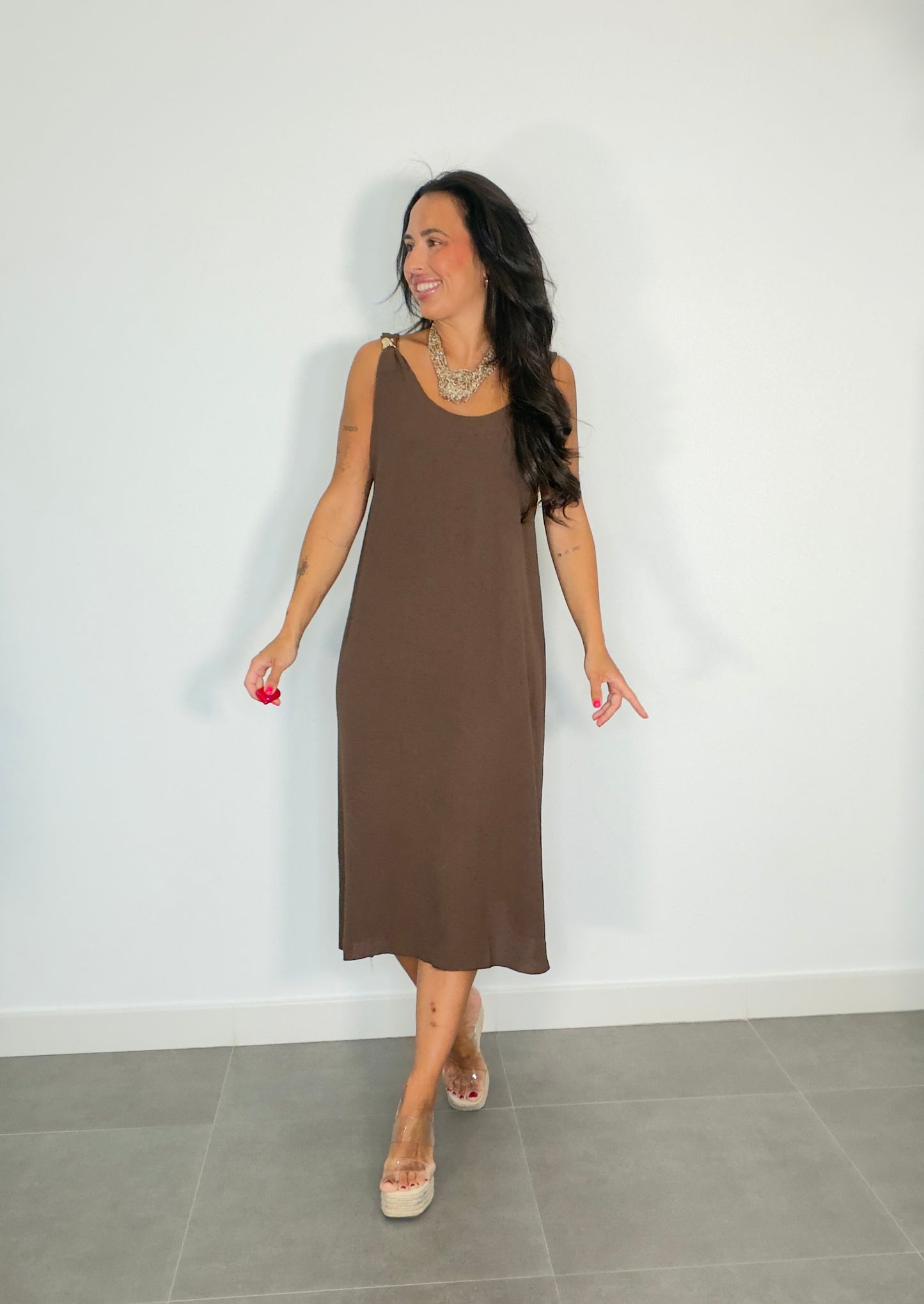 Vestido LOW COST APLIQUE