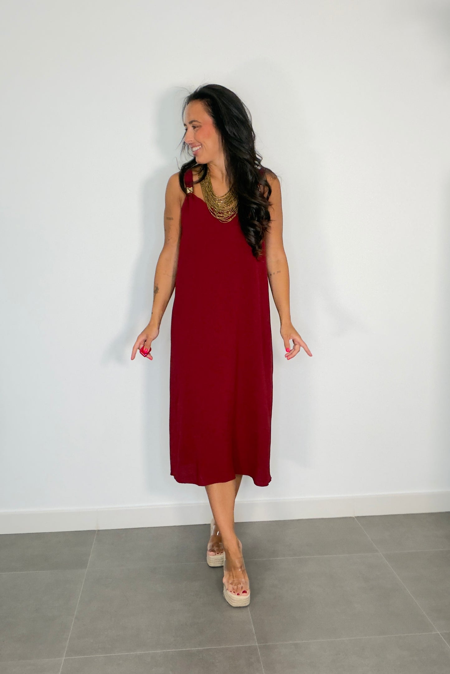 Vestido LOW COST APLIQUE