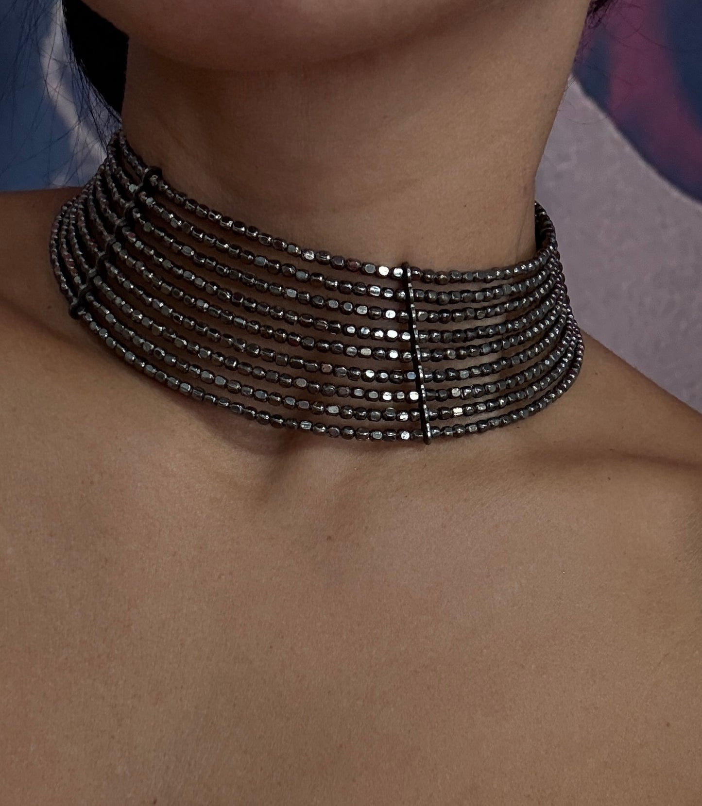Choker RÍGIDO CRISTAL