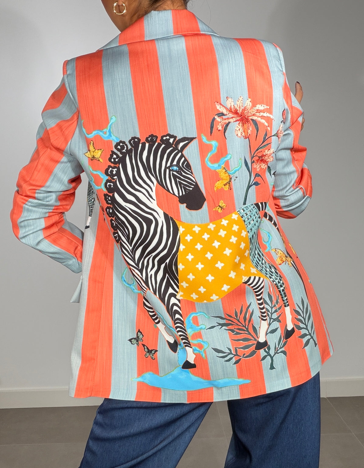 Chaqueta ESTAMPADO REDONDA