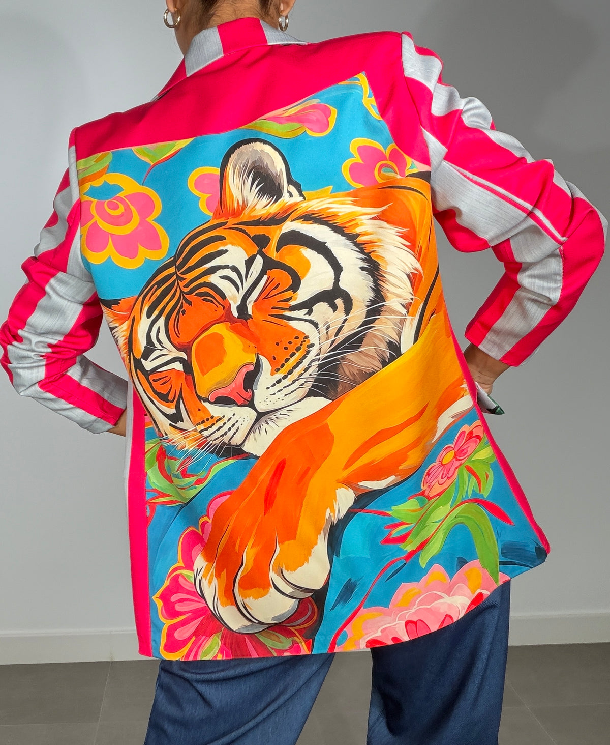 Chaqueta ESTAMPADA PICO